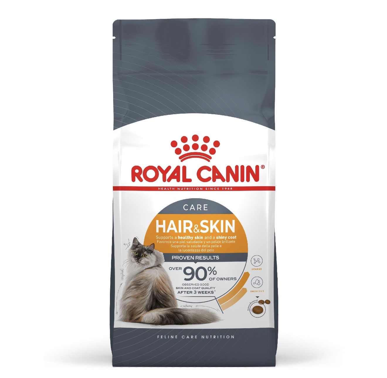 غذای گربه رویال کنین هیر اند اسکین ۱۰ کیلویی | Royal Canin Hair & Skin Care |